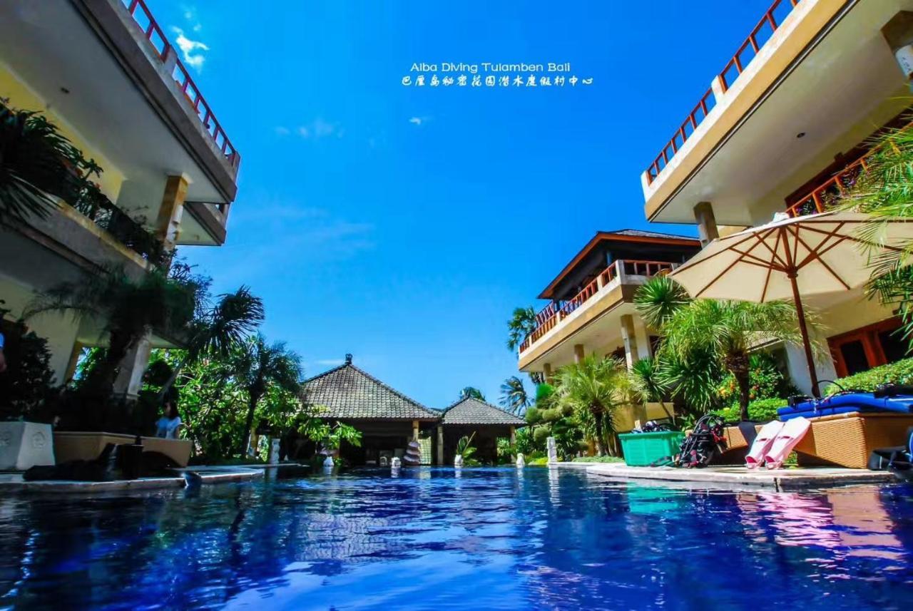 Villa Alba Bali Dive Resort Tulamben Exterior foto